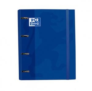 CARPETA ANILLAS OXFORD EBIND OXFCLA A4+ 100H 90 GR CUADRICULA 5MM CB TE AZUL | 8412771025397 | Librería Castillón - Comprar libros online Aragón, Barbastro