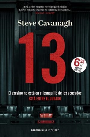 13. El asesino no está en el banquillo de los acusados, está entre el jurado | 9788416859986 | Cavanagh, steve | Librería Castillón - Comprar libros online Aragón, Barbastro