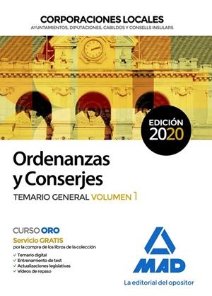 Ordenanzas y Conserjes de Corporaciones Locales. Temario general volumen 1 | 9788414235683 | 7, Editores / Souto Fernández, Rafael Santiago / Torres Fonseca, Teresa | Librería Castillón - Comprar libros online Aragón, Barbastro
