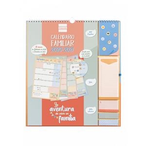 CALENDARIO PARED 16M 2020 2021  FINOCAM FAMILIA AVENTURA PLUS | 8422952300069 | Librería Castillón - Comprar libros online Aragón, Barbastro