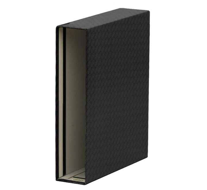 CAJETIN PARA ARCHIVADOR ELBA A4 L85 ANCHO 8CM CARTON NGERO | 8427291754078 | Librería Castillón - Comprar libros online Aragón, Barbastro
