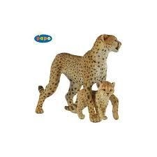FIGURA PAPO GUEPARDO CON CACHORRO | 3465000500443 | Librería Castillón - Comprar libros online Aragón, Barbastro