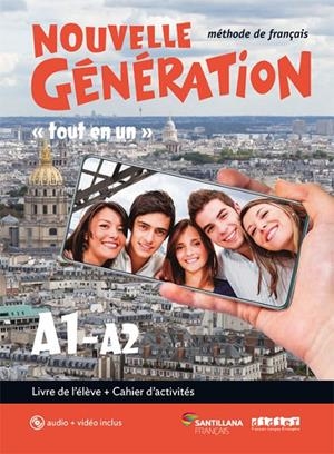 NOUVELLE GENERATION A1/A2 LIVRE/EX+CD+DV - 1º BACHILLERATO | 9788490494745 | Varios autores | Librería Castillón - Comprar libros online Aragón, Barbastro