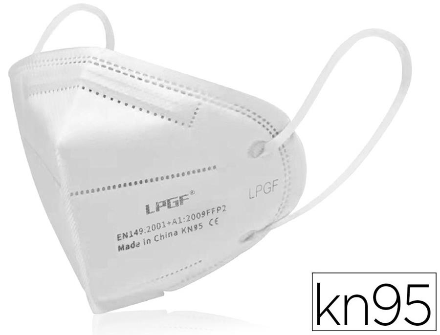 Mascarilla de proteccion respiratoria homologada kn95. | 9999900011401 | Librería Castillón - Comprar libros online Aragón, Barbastro