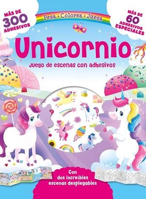 UNICORNIO, juego de escenas con adhesivos | 9788491679301 | VV.AA. | Librería Castillón - Comprar libros online Aragón, Barbastro