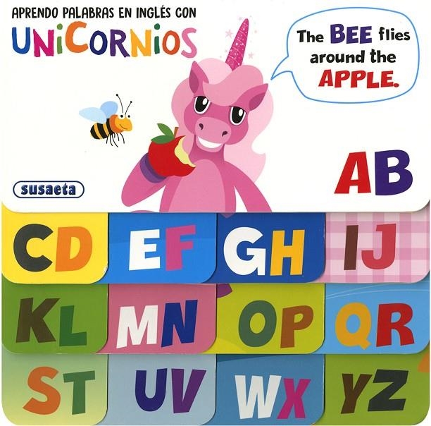 Aprendo palabras en inglés con unicornios | 9788467770568 | VV.AA. | Librería Castillón - Comprar libros online Aragón, Barbastro