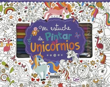 Mi estuche de pintar unicornios | 9788467771237 | Ediciones, Susaeta | Librería Castillón - Comprar libros online Aragón, Barbastro