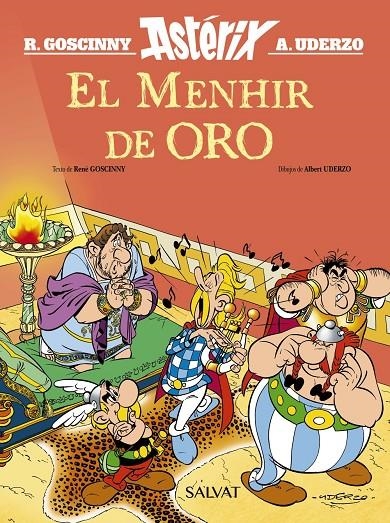 El Menhir de oro Asterix | 9788469629673 | Goscinny, René | Librería Castillón - Comprar libros online Aragón, Barbastro