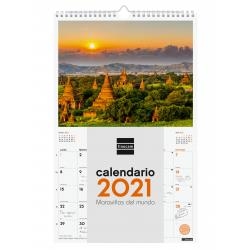 CALENDARIO 2021 PARED FINOCAM 25x40 MARAVILLAS DEL MUNDO | 8422952304302 | Librería Castillón - Comprar libros online Aragón, Barbastro