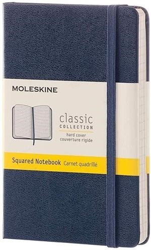 MOLESKINE LIBRETA CLASICA TAPA DURA PEQUEÑA 9X14CM CUADRICULADA AZUL ZAFIRO | 8051272893724 | MOLESKINE | Librería Castillón - Comprar libros online Aragón, Barbastro