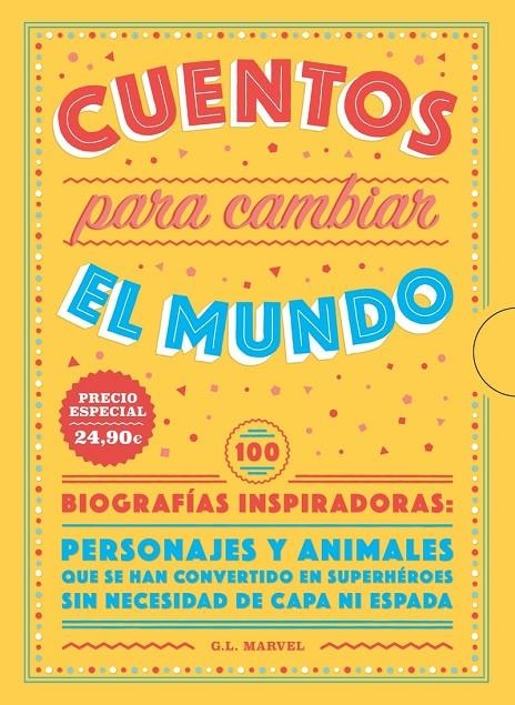 PACK REGALO CUENTOS PARA CAMBIAR EL MUNDO | 9788417761837 | Marvel G.L. | Librería Castillón - Comprar libros online Aragón, Barbastro