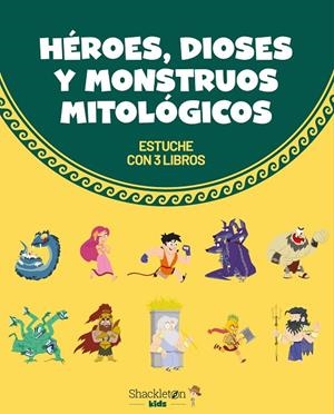 Héroes, dioses y monstruos mitológicos | 9788413610092 | Sabaté, Víctor ; Baños, Gisela | Librería Castillón - Comprar libros online Aragón, Barbastro