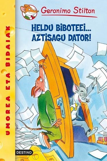 Heldu biboteei... aztisagu dator! | 9788408055518 | Stilton, Geronimo | Librería Castillón - Comprar libros online Aragón, Barbastro