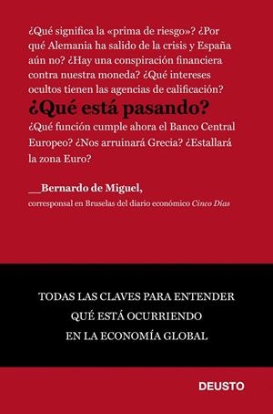 ¿Qué está pasando? | 9788423428557 | Miguel, Bernardo de | Librería Castillón - Comprar libros online Aragón, Barbastro