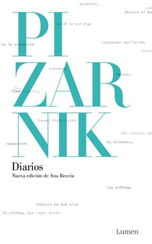 Diarios (nueva edición de Ana Becciu) | 9788426422576 | Alejandra Pizarnik | Librería Castillón - Comprar libros online Aragón, Barbastro