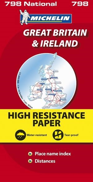 Mapa National Gran Bretaña Irlanda  "Alta Resistencia" | 9782067137998 | Varios autores | Librería Castillón - Comprar libros online Aragón, Barbastro