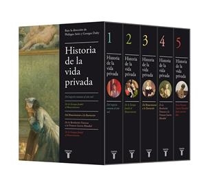 Historia de la vida privada (edición estuche con los 5 volúmenes) | 9788430699483 | Philippe Ariès Georges Duby | Librería Castillón - Comprar libros online Aragón, Barbastro