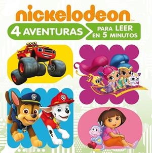 4 aventuras Nickelodeon para leer en 5 minutos | 9788448849085 | Nickelodeon, | Librería Castillón - Comprar libros online Aragón, Barbastro