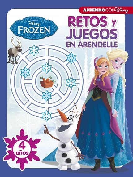 Retos y juegos en Arendelle. 4 años (Retos y Juegos Disney) | 9788416931514 | Disney | Librería Castillón - Comprar libros online Aragón, Barbastro