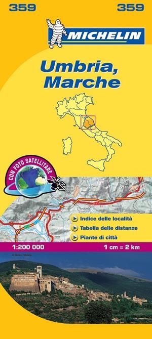Mapa Local Umbria, Marche | 9782067126688 | MICHELIN | Librería Castillón - Comprar libros online Aragón, Barbastro