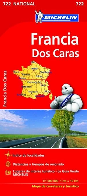 Mapa National Francia (doble cara) | 9782067219861 | Varios autores | Librería Castillón - Comprar libros online Aragón, Barbastro