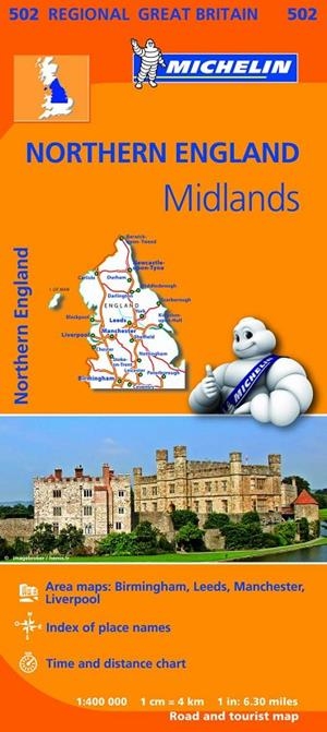 Mapa Regional Northern England, Midlands | 9782067183254 | MICHELIN | Librería Castillón - Comprar libros online Aragón, Barbastro