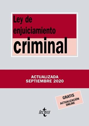 Ley de Enjuiciamiento Criminal | 9788430980154 | Editorial Tecnos | Librería Castillón - Comprar libros online Aragón, Barbastro