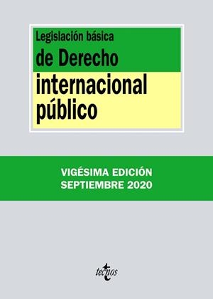 Legislación básica de Derecho Internacional público | 9788430980222 | Editorial Tecnos | Librería Castillón - Comprar libros online Aragón, Barbastro