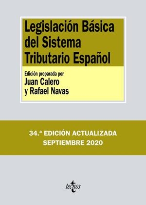 Legislación Básica del Sistema Tributario Español | 9788430980246 | Editorial Tecnos | Librería Castillón - Comprar libros online Aragón, Barbastro