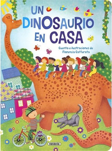 Un dinosaurio en casa | 9788467775556 | Cafferata, Florencia | Librería Castillón - Comprar libros online Aragón, Barbastro