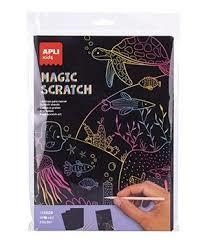 LAMINAS PARA RASCAR APLI MAGIC SCRATCH APLI 18226 10H + 5U | 8410782182269 | Librería Castillón - Comprar libros online Aragón, Barbastro