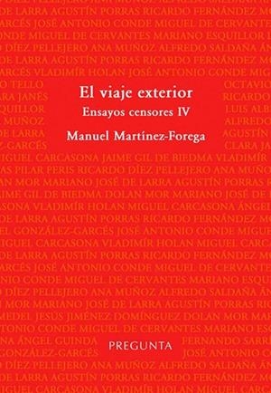 El viaje exterior | 9788417532482 | Martínez-Forega, Manuel | Librería Castillón - Comprar libros online Aragón, Barbastro