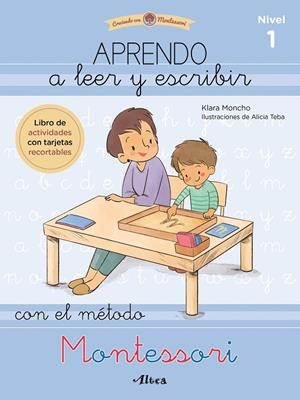 Aprendo a leer y escribir con el método Montessori 1 | 9788448857097 | Moncho, Klara ; Teba, Alicia | Librería Castillón - Comprar libros online Aragón, Barbastro