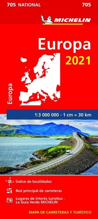 Mapa National Europa 2021 | 9782067249912 | Varios autores | Librería Castillón - Comprar libros online Aragón, Barbastro