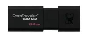 MEMORIA 64GB KINGSTON DATA TRAVELER 100 | 740617211726 | Librería Castillón - Comprar libros online Aragón, Barbastro