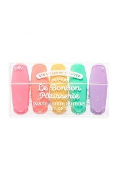 5 MARCADORES PASTEL LE BONBON PATISSERIE 130073 | 810078034131 | Librería Castillón - Comprar libros online Aragón, Barbastro