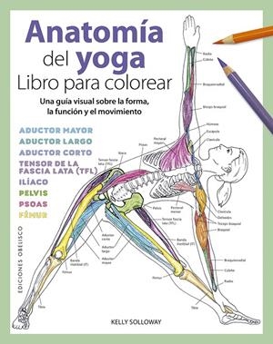 Anatomía del yoga. Libro para colorear | 9788491117247 | Solloway, Kelly | Librería Castillón - Comprar libros online Aragón, Barbastro