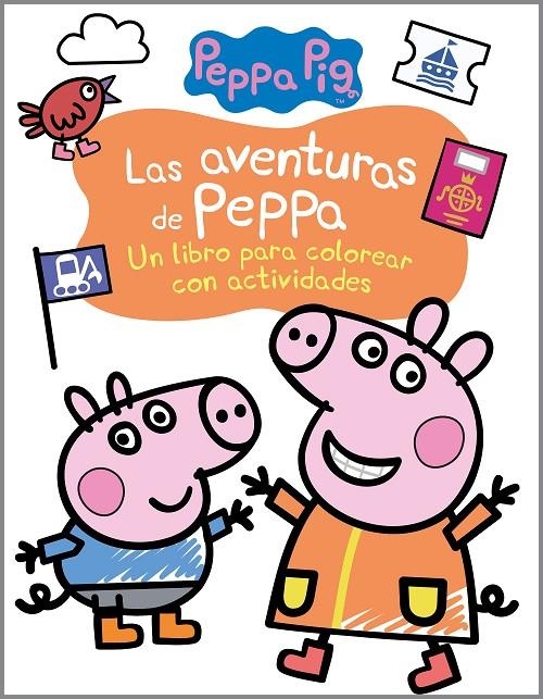 Las aventuras de Peppa (Actividades para colorear) | 9788448857783 | Hasbro  eOne | Librería Castillón - Comprar libros online Aragón, Barbastro