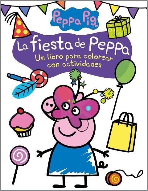 La fiesta de Peppa (Actividades para colorear) | 9788448858063 | Hasbro  eOne | Librería Castillón - Comprar libros online Aragón, Barbastro