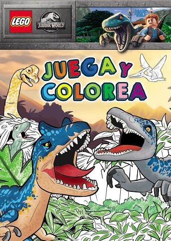 JURASSIC WORLD LEGO. JUEGA Y COLOREA | 9788893679923 | VV.AA. | Librería Castillón - Comprar libros online Aragón, Barbastro