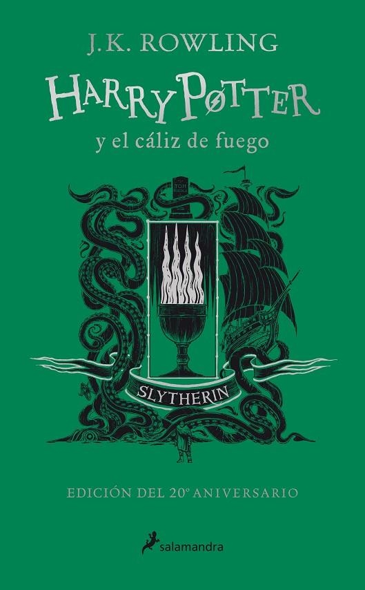 Harry Potter y el cáliz de fuego (edición Slytherin del 20º aniversario) | 9788418174377 | J.K. Rowling | Librería Castillón - Comprar libros online Aragón, Barbastro