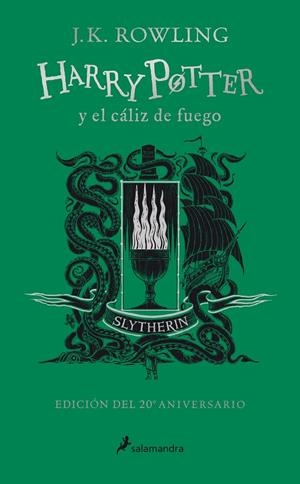 Harry Potter y el cáliz de fuego (edición Slytherin del 20º aniversario) | 9788418174377 | J.K. Rowling | Librería Castillón - Comprar libros online Aragón, Barbastro