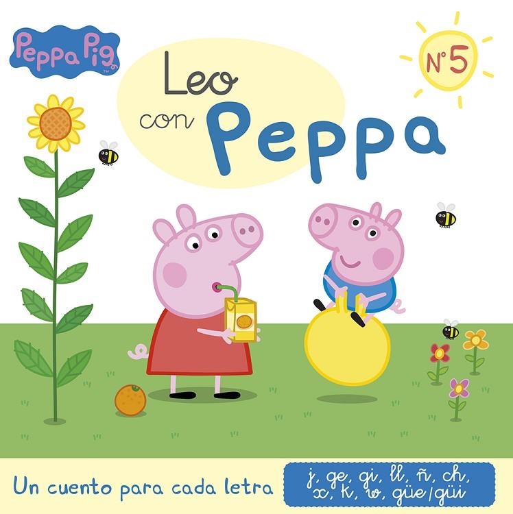 Un cuento para cada letra: j, ge, gi, ll, ñ, ch, x, k, w, güe-güi (Leo con Peppa | 9788448858995 | Hasbro  eOne | Librería Castillón - Comprar libros online Aragón, Barbastro
