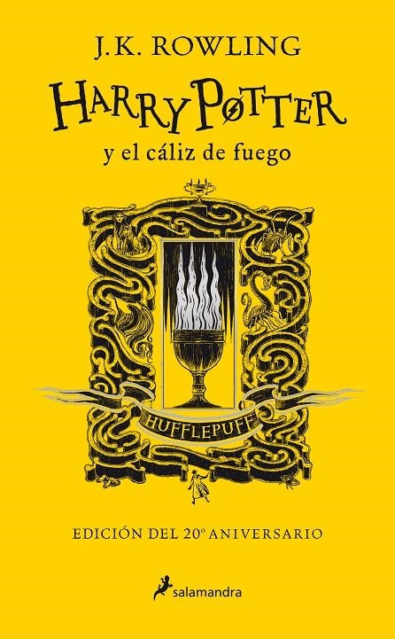 Harry Potter y el cáliz de fuego (edición Hufflepuff del 20º aniversario) (Harry | 9788418174391 | J.K. Rowling | Librería Castillón - Comprar libros online Aragón, Barbastro