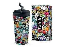 TAZA TERMICA 350 GRAFFITI ID0216 | 8057711461141 | Librería Castillón - Comprar libros online Aragón, Barbastro