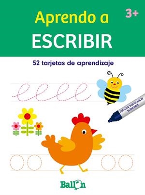 APRENDO A ESCRIBIR-TARJETAS BORRABLES | 9789403225760 | BALLON | Librería Castillón - Comprar libros online Aragón, Barbastro