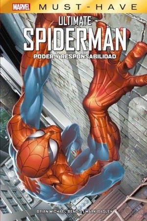Marvel must have ultimate spiderman. poder y responsabilidad | 9788411010047 | Bendis,Brian Michae; Bagley,Mark | Librería Castillón - Comprar libros online Aragón, Barbastro
