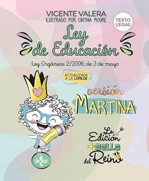 Ley de Educación versión Martina | 9788430982042 | Valera, Vicente | Librería Castillón - Comprar libros online Aragón, Barbastro
