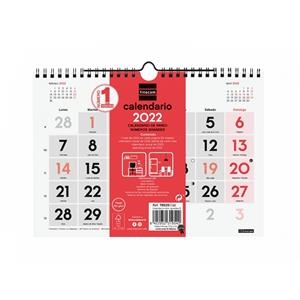 CALENDARIO 2022 PARED FINOCAM NUMEROS GRANDES S 210X150 MM NEUTRO | 8422952319542 | Librería Castillón - Comprar libros online Aragón, Barbastro