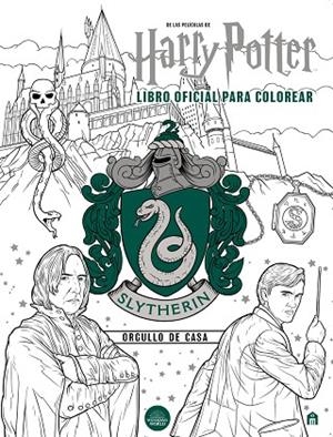 HARRY POTTER : SLYTHERIN : El libro oficial para colorear | 9791259570680 | Librería Castillón - Comprar libros online Aragón, Barbastro